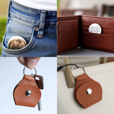 Custom Photo Thank You For Being Such An Immportant Piece Of My Story - Couple Personalized Custom Pocket Hug - Gift For Husband Wife, Anniversary