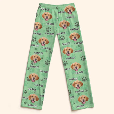 Custom Photo Pawsome Christmas Vibes! - Dog & Cat Personalized Custom Pajama Pants - Christmas Gift For Pet Owners, Pet Lovers