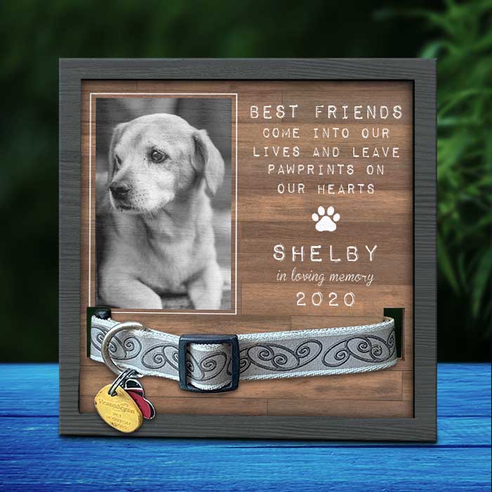 9x9in Personalized Pet Loss Sign, Dog Memorial Gifts For Loss Of Dog, Pet Loss Gifts, Dog Memorial Picture Frame - Upload Image Pet Memorial Gifts For Dogs Dog Remembrance Gift